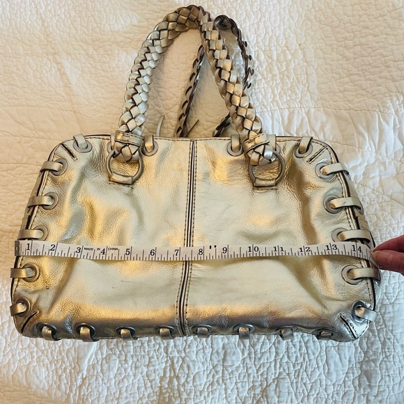 Michael Kors Metallic Gold Shoulder Bag - Picture 4 of 6